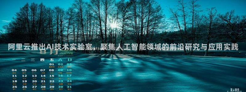 阿里云推出AI技术实验室，聚焦人工智能领域的前沿研究与应用实践