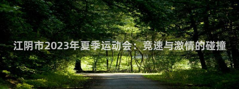 江阴市2023年夏季运动会：竞速与激情的碰撞